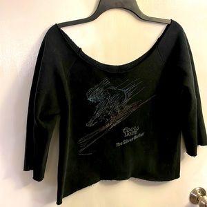 Vintage Coors Light crop sweatshirt